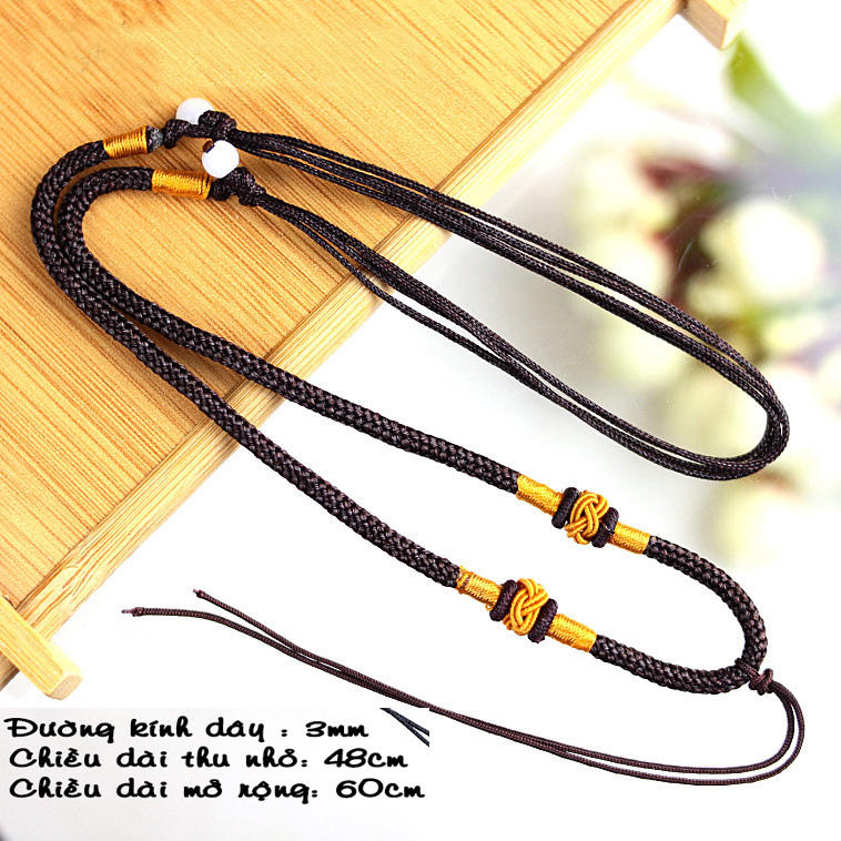 Nhiều Mẫu Vòng cổ dây dù 3Ly có khóa điều chỉnh độ rộng phù hợp với mọi lứa tuổi MS110720222