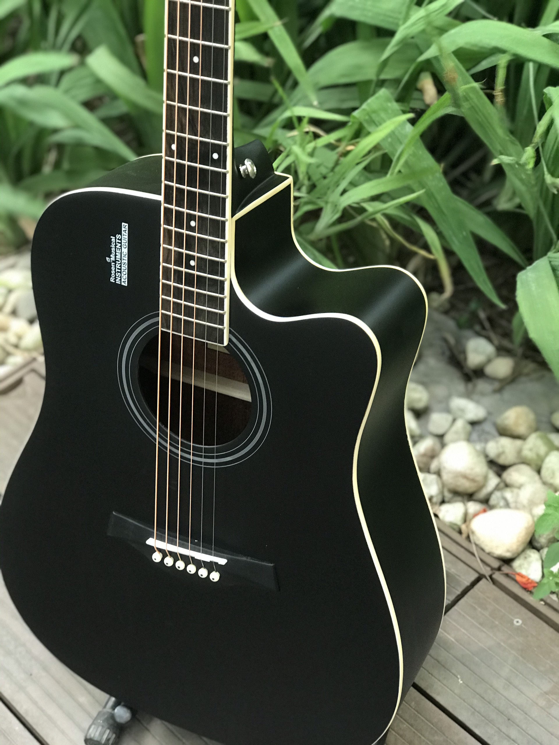 Đàn Guitar Acoustic Rosen G11 màu Đen