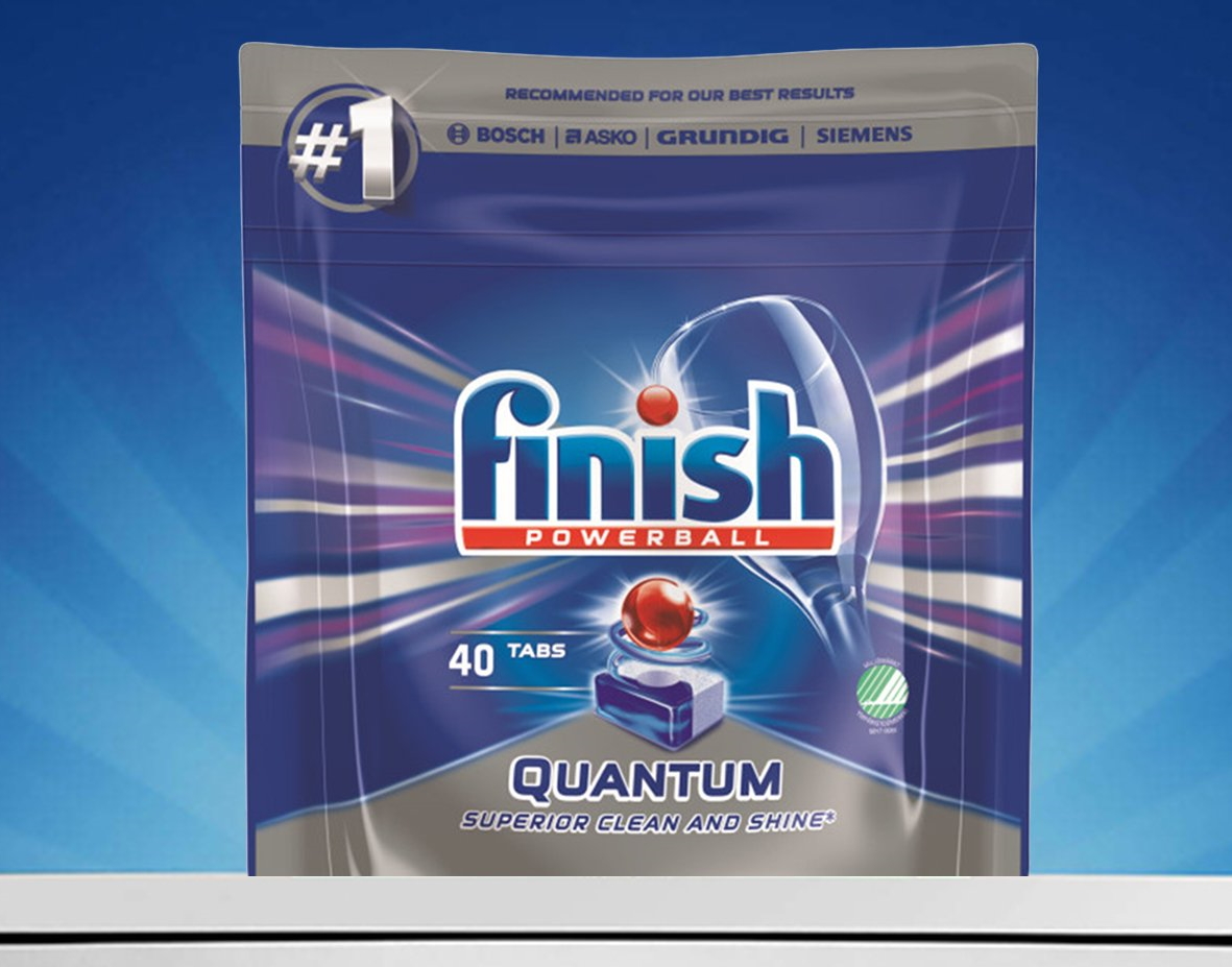 viên rửa Bát Finish Quantum 40 viên