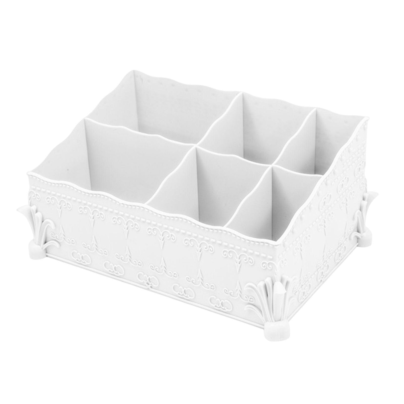 Cosmetic Storage Box Large Capacity  Dresser Desktop Organizer for Bedroom Home