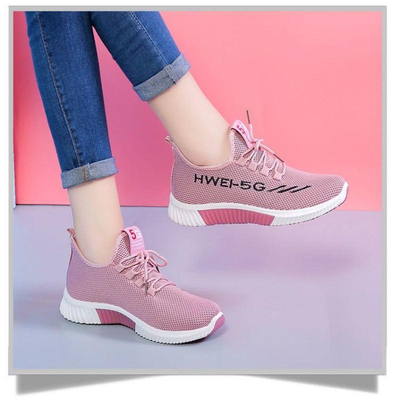 Giày thể thao nữ 5g thông hơi -giày sneaker nữ