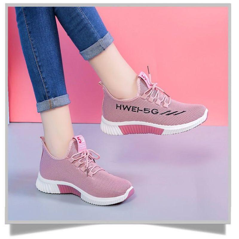 giày thể thao nữ 5g thông hơi -giày sneaker nữ