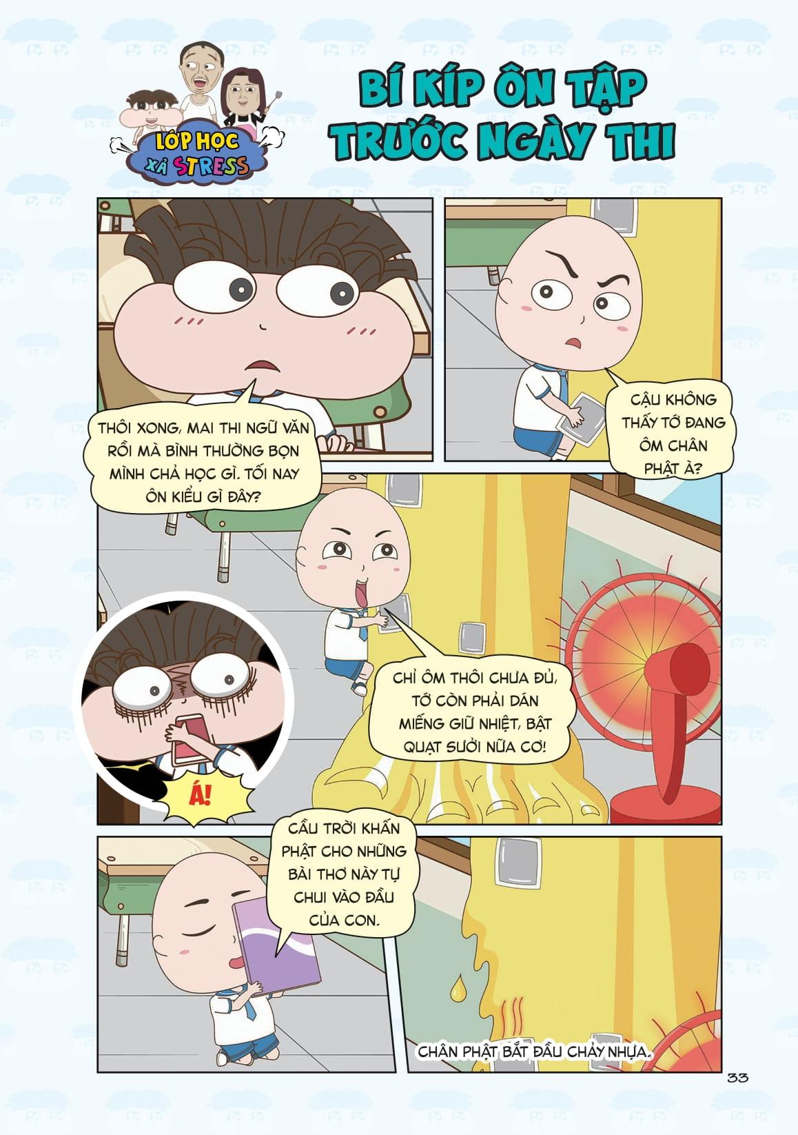 Sách - Truyện Tranh Lớp Học Xả Stress - Buổi Họp Phụ Huynh Bất Thường