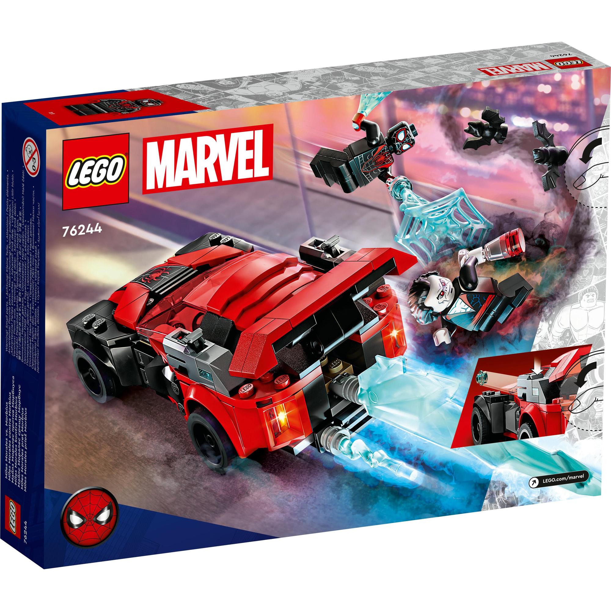 LEGO Superheores 76244 Siêu Xe Của Miles Morales