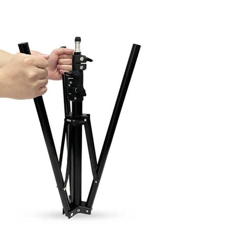 Chân đèn TRIPOD 2m1 GẤP NGƯỢC gọn nhẹ tiện lợi