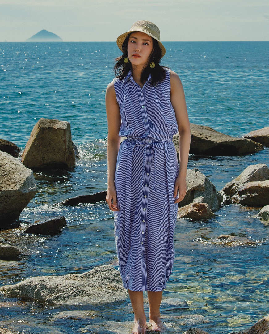 Áo Croptop Linen Tuyền TOP224 thời trang thiết kế Hity