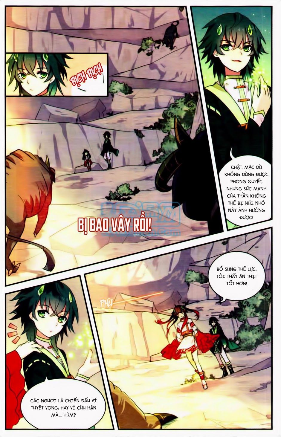 thiên hành thiết sự chapter 13.2 9