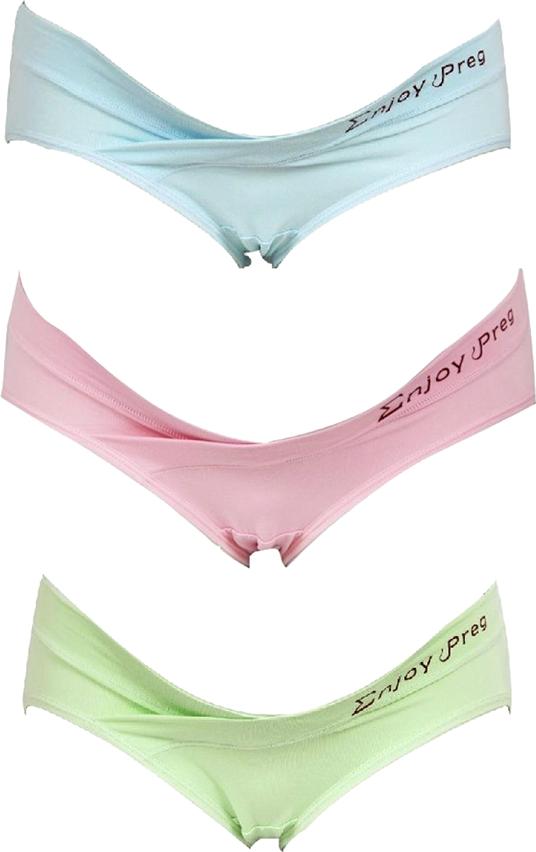 Bộ 3 Quần Lót Cho Bà Bầu Enjoy Preg QB06 QB05 QB02 (Nhiều Màu) (Size