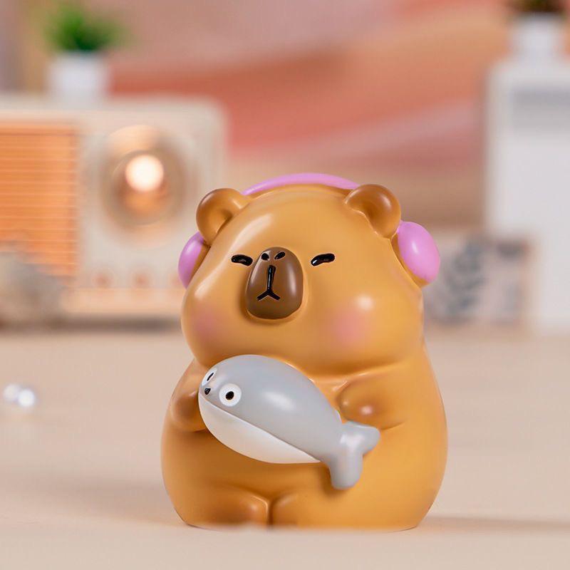 Đồ Chơi Mô Hình Capybara Ngẫu Nhiên - Nuan Nuan M176