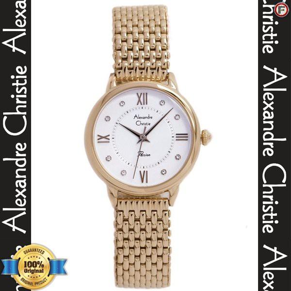 Đồng hồ đeo tay Nữ hiệu Alexandre Christie 2689LHBRGSL