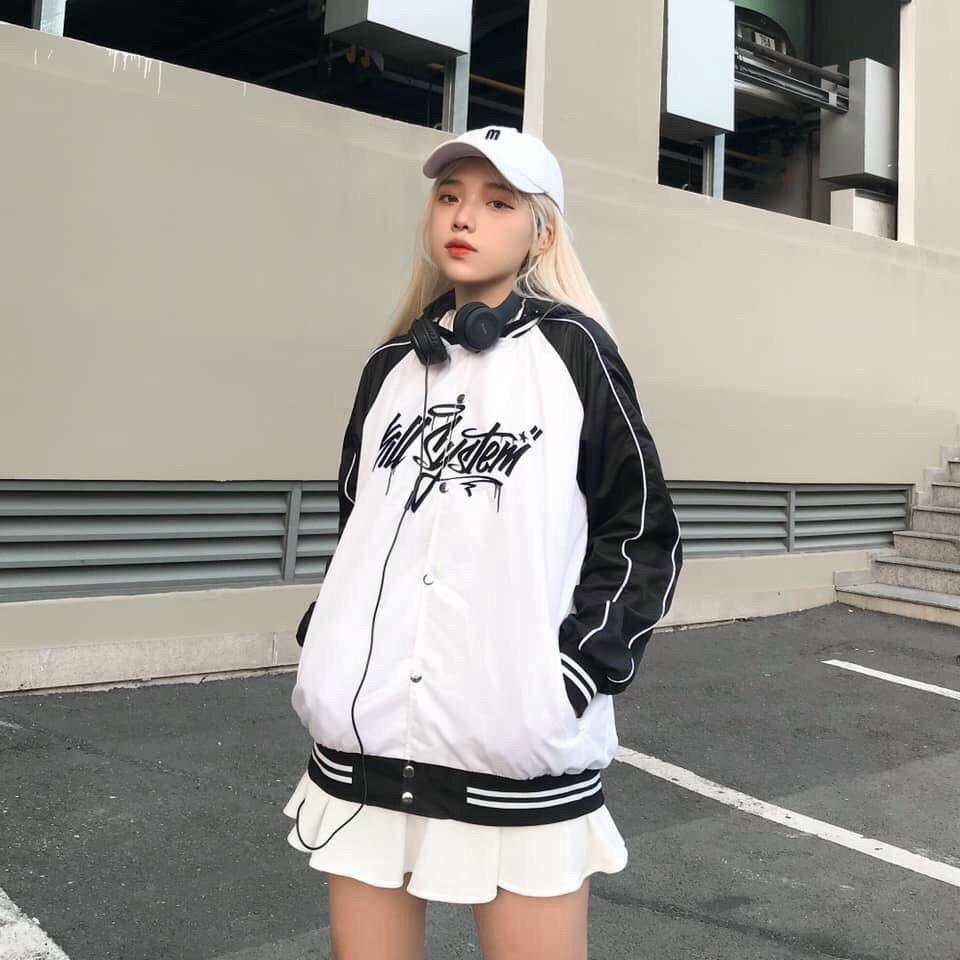 Áo khoác dù bomber UNISEX CỰC ĐẸP