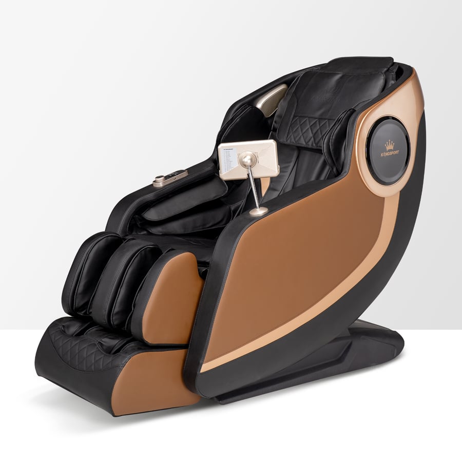 Ghế massage toàn thân cao cấp KINGSPORT G88 hệ thống túi khí êm ái, hệ thống con lăn 3D, có nhiệt hồng ngoại