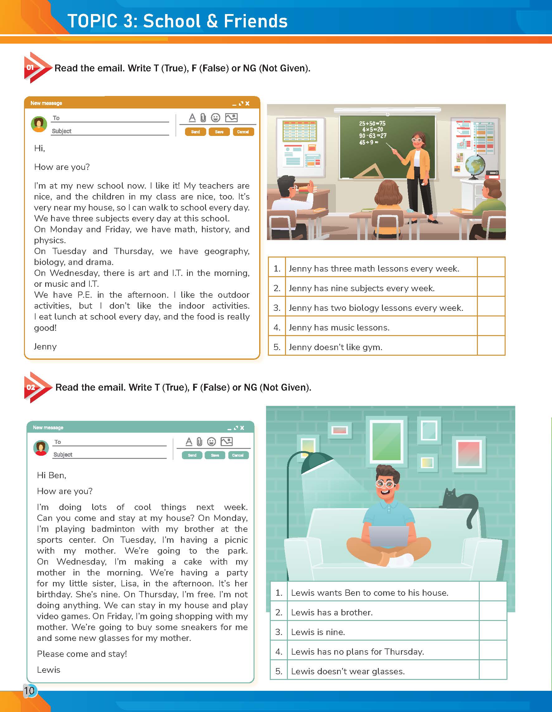 Tăng cường kĩ năng Đọc, Nghe và Giao tiếp Tiếng Anh Lớp 6