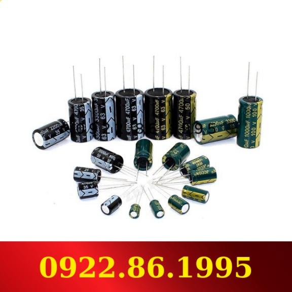 1 Chiếc Tụ Điện Nhôm Esr Thấp 450 V 220 Uf 18*40 Mm Tụ Điện 220 Uf 450 V Tần Số Cao 20% hàng mới về