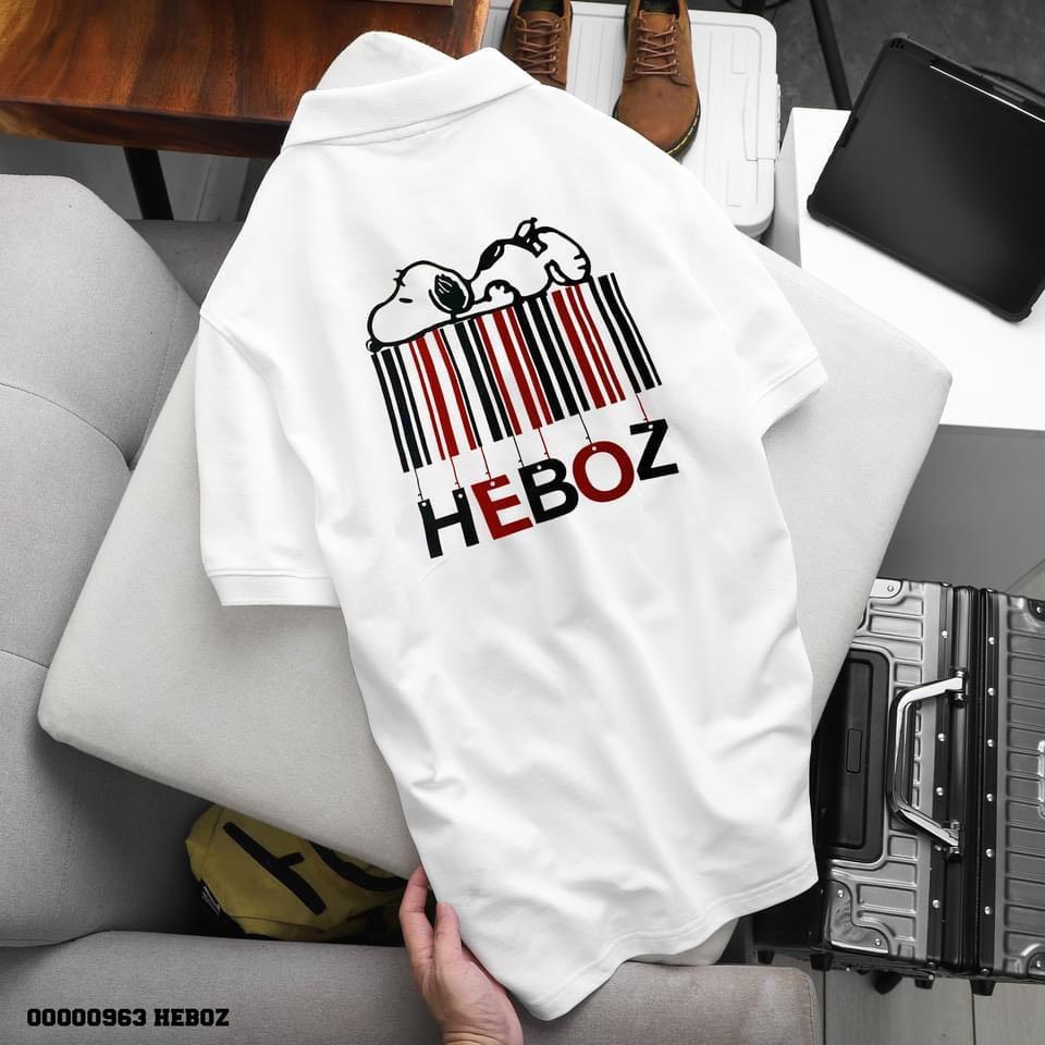 ÁO THUN NAM NỮ chó nằm nghe heboz