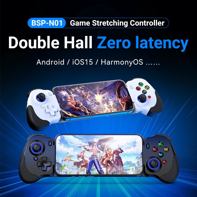 Gamepad Tay Game N01 gắn trực tiếp điện thoại ,  siêu nhạy , không độ trễ , sạc được cho điện thoại hàng nhập khẩu