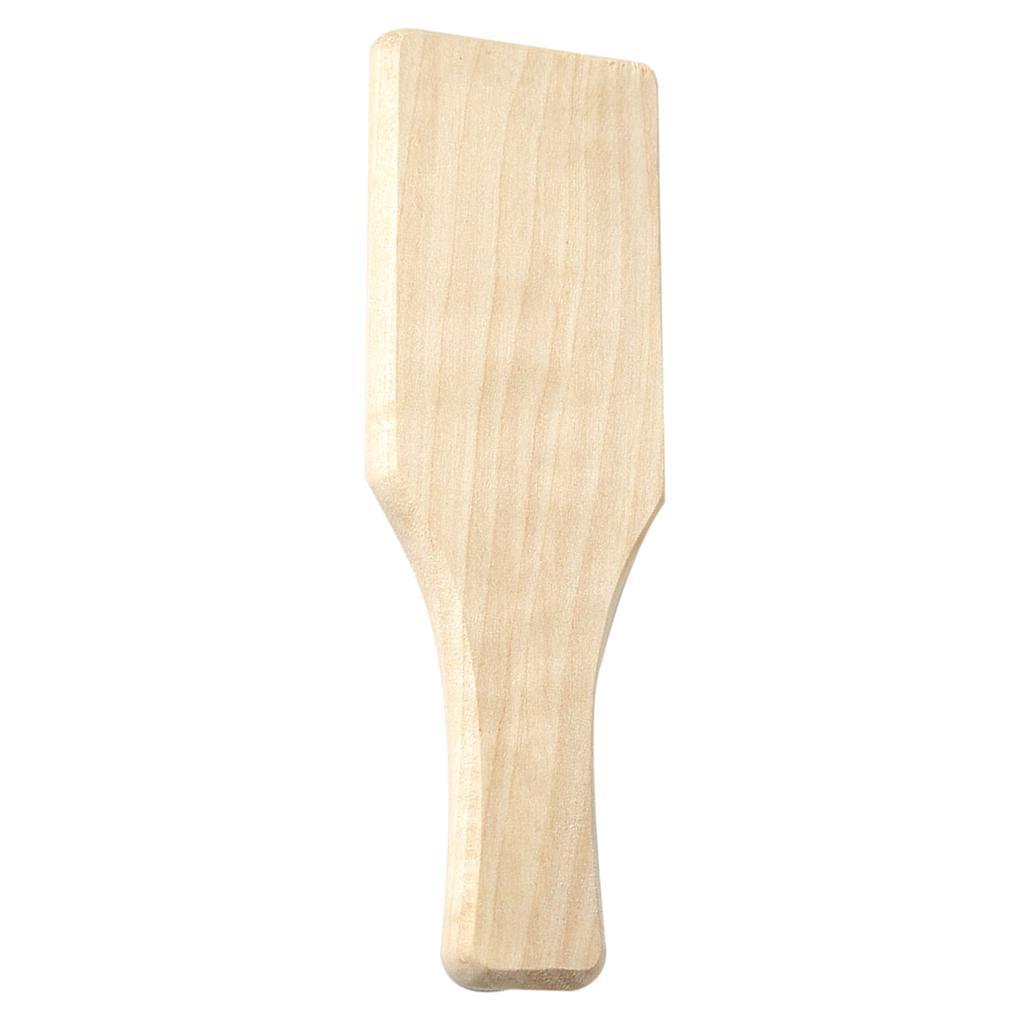 2x Wooden Clay Paddle Pottery Tool for Kitchen Clay And Pottery DIY 2 Sizes