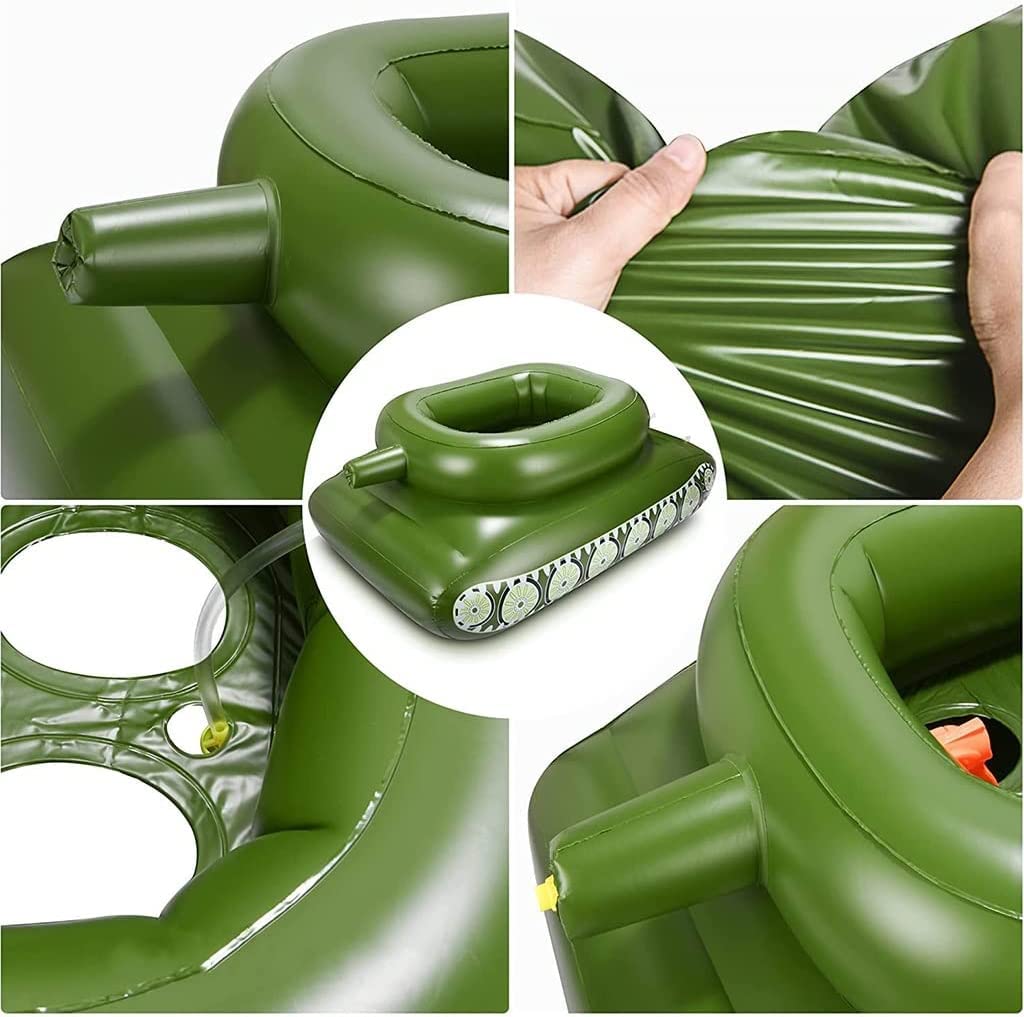 Phao bơi trò chơi dưới nước Inflatable Tank Pool size lớn (160x110x60cm)