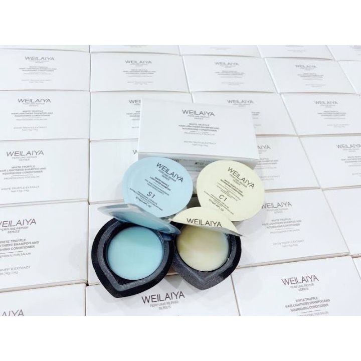 Bộ gội xả phục hồi đa tầng Nấm Weilaiya Truffle giúp tóc suôn mượt vào nếp