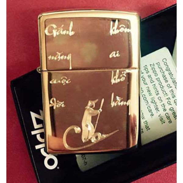 Bật Lửa ZIPPO KHẮC CHA 04 – ZIPPO 254B.CHA04