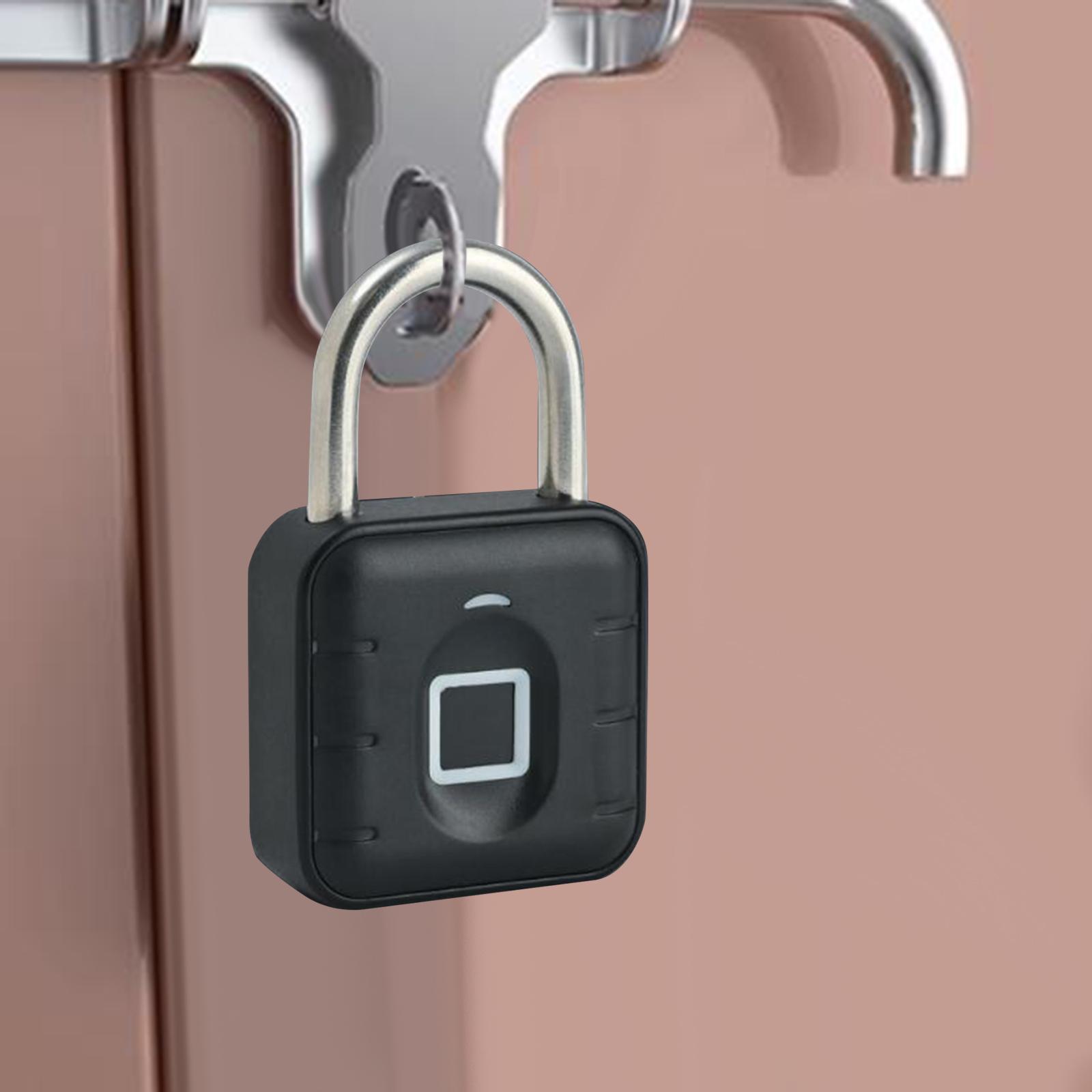 Fingerprint Padlock Intelligent Combination Padlock for Luggage Suitcase