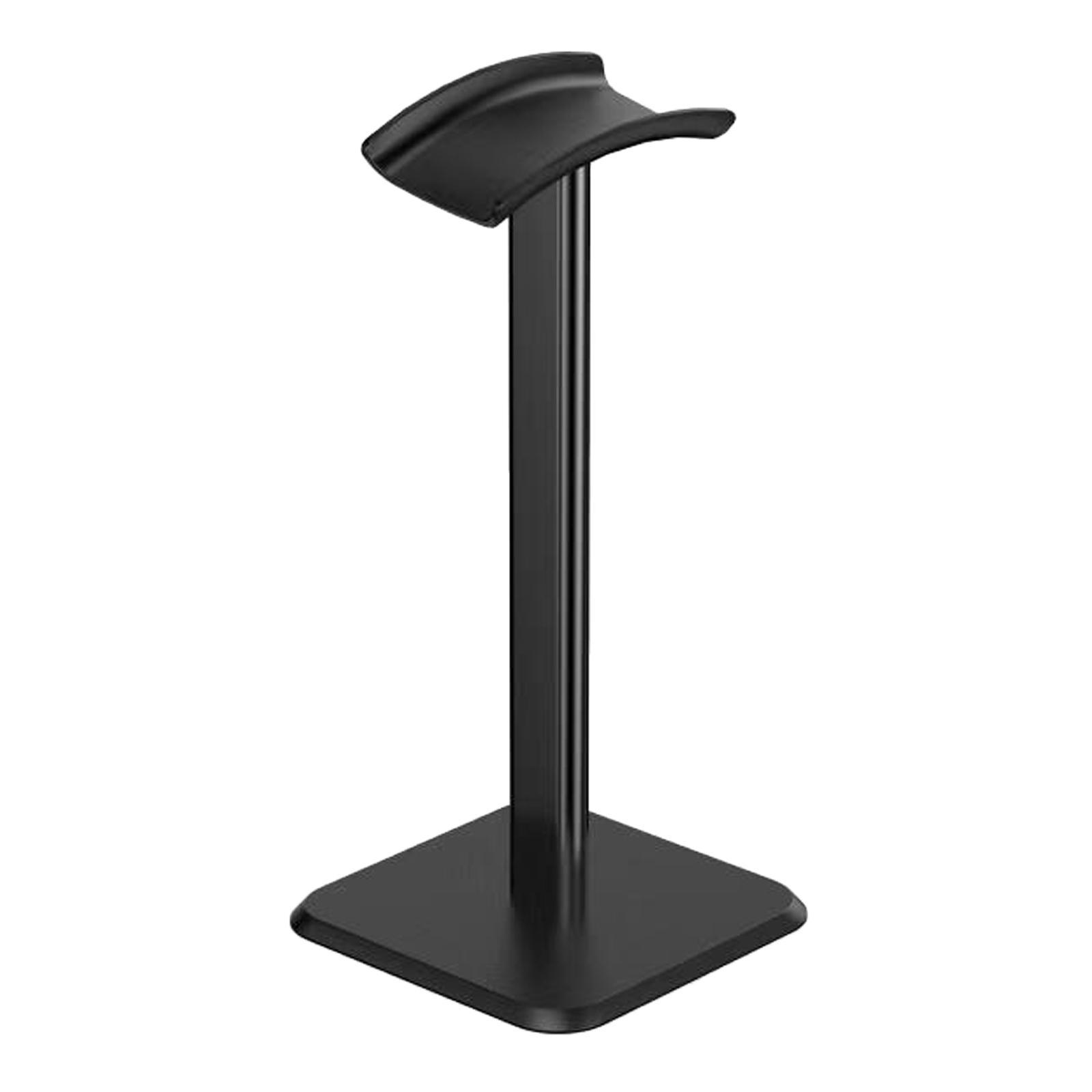 Universal Headphone Stand Desktop Display Solid Base Aluminum Bracket Headset Hanger for DJ Gamer PC Over Ear Headsets Gaming All Headphones