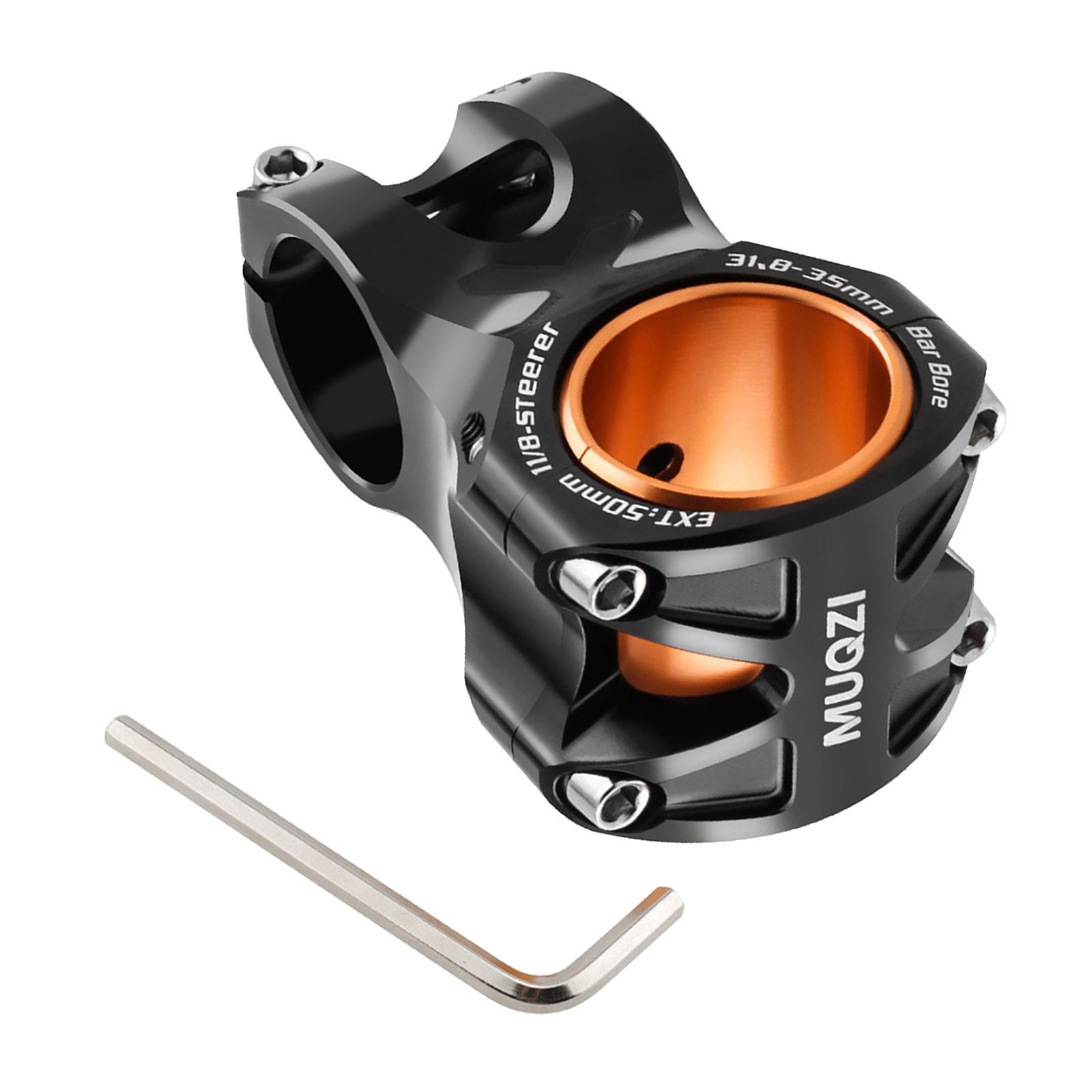 Bike Stem  Handlebar Stem Riser Short Handlebar Stem for Mountain , Road Bike, BMX, Alloy Aluminum