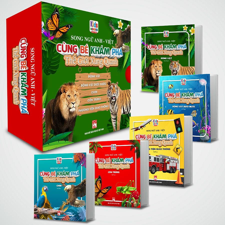 Bộ Hộp Song Ngữ CBKPTGXQ - Bộ 5 Cuốn Tập 2