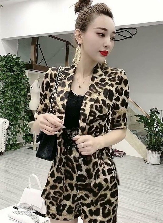 SÉT BỘ VEST DA BEO CAO CẤP