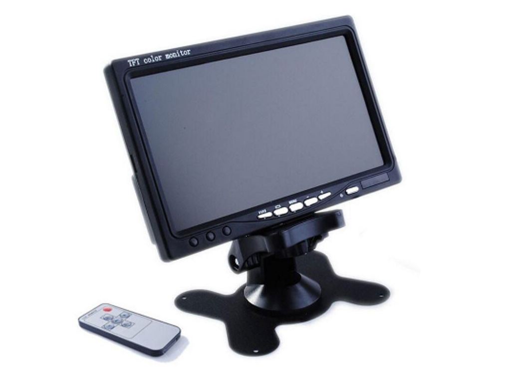 Màn Hình Camera Lùi,Lề 7 Inch Độ Phân Giải 1024X600P