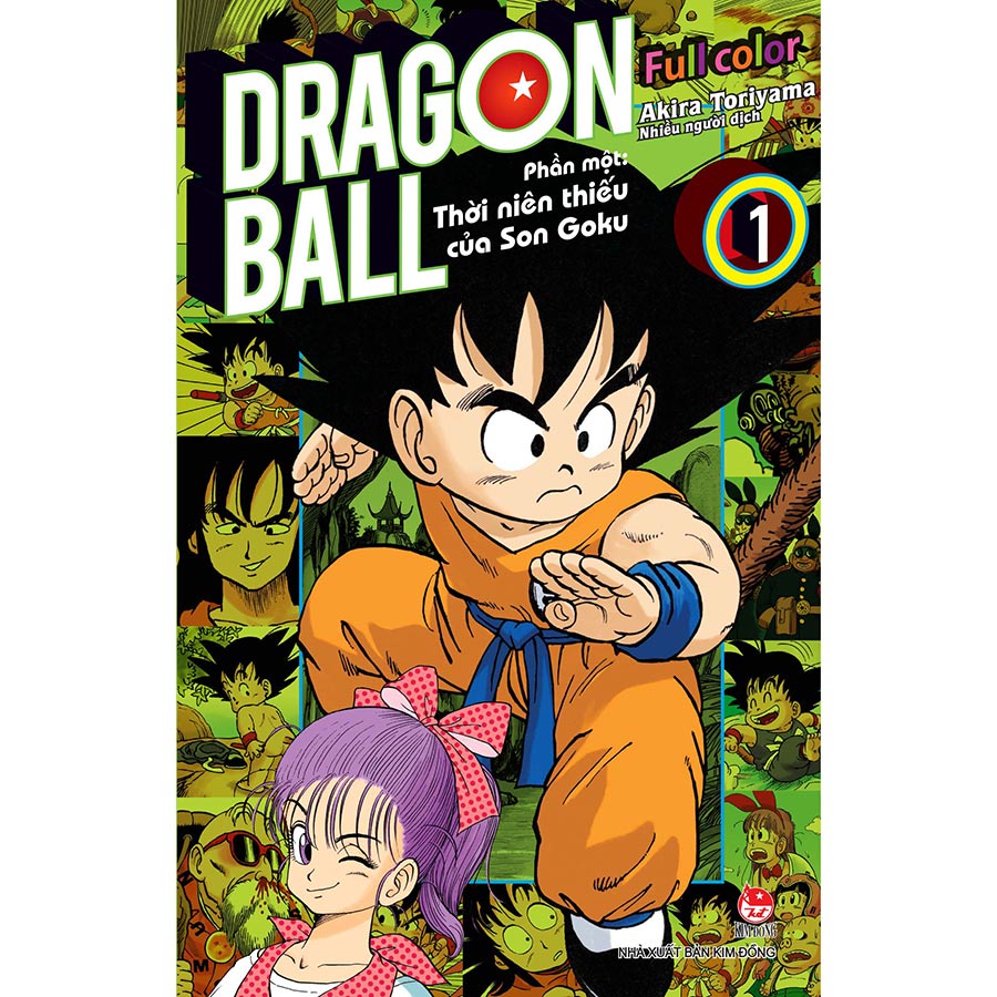 Truyện tranh - Dragon Ball Full Color - Từ phần 1 đến phần 6