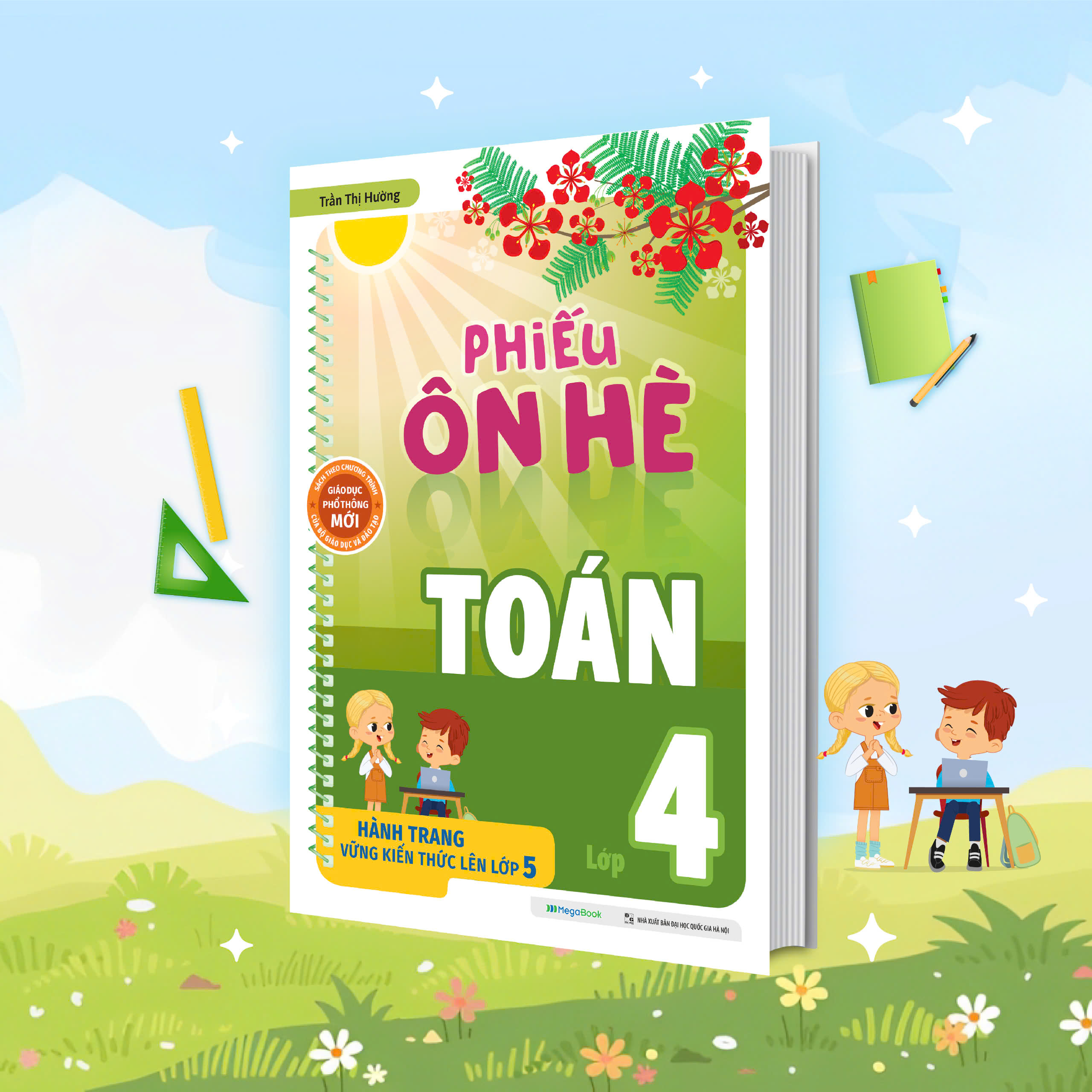 Phiếu ôn hè Toán lớp 4