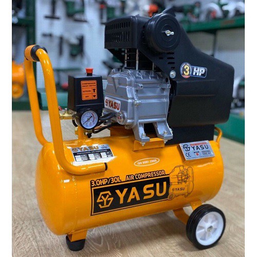 Máy Nén Khí Có Dầu Liền Trục YASU YS-30L 30L 3 Ngựa (Bình 30L, 3HP)