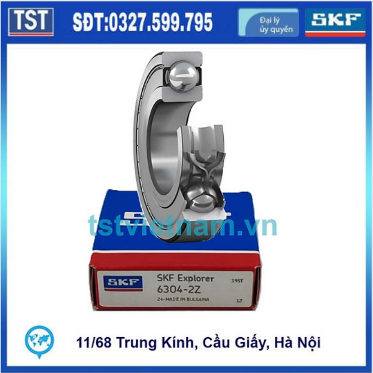 Vòng bi bạc đạn SKF 6304-2Z