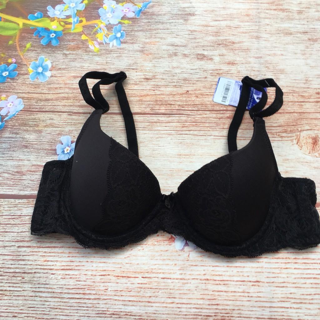 ÁO LÓT RUBY mút vừa phối ren họa tiết cánh bướm - ALN04