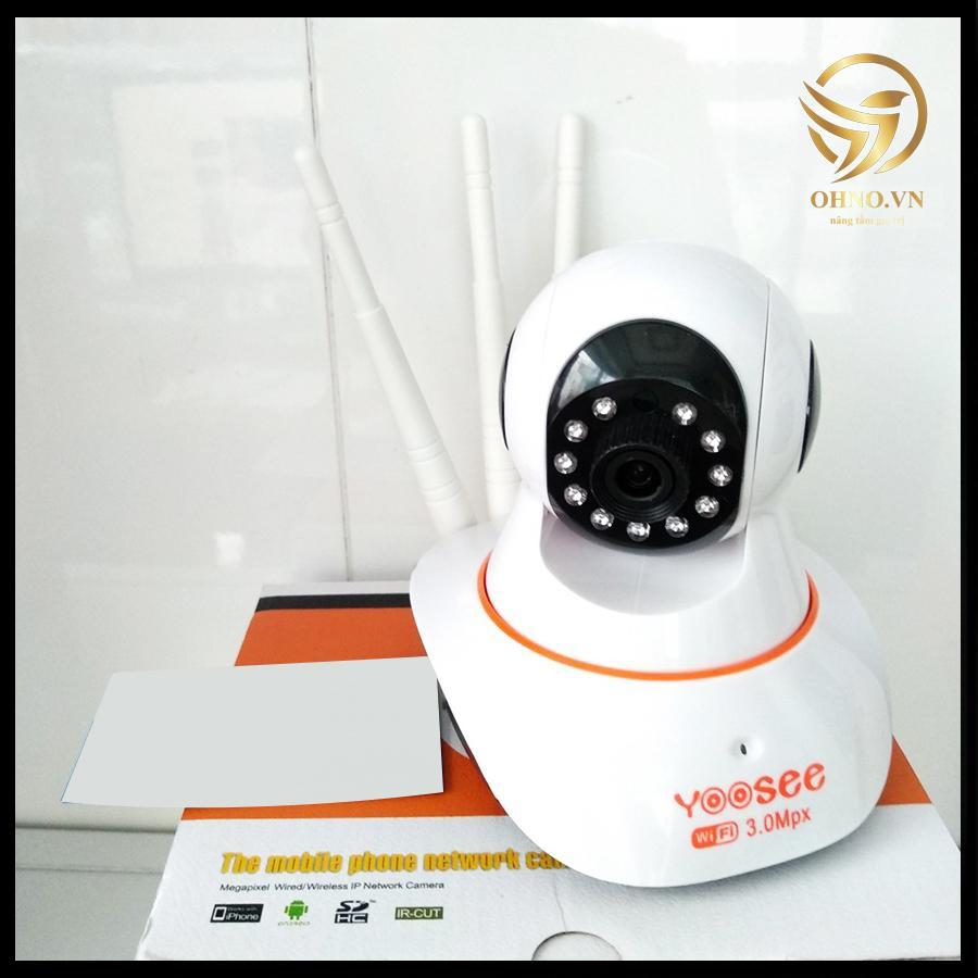 Camera Giám Sát IP Wifi Yoosee 3 Râu 3.0 Camera Full HD Báo Động Chống Trộm hàng chính hãng