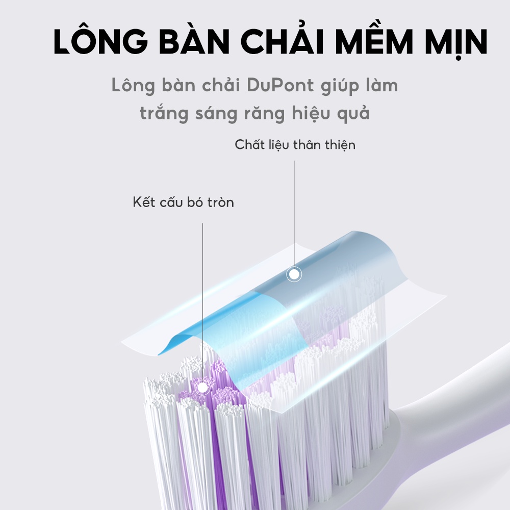 Bàn chải điện Sonic Seago SG-986 - Bảo hành 12 tháng - Hàng chính hãng