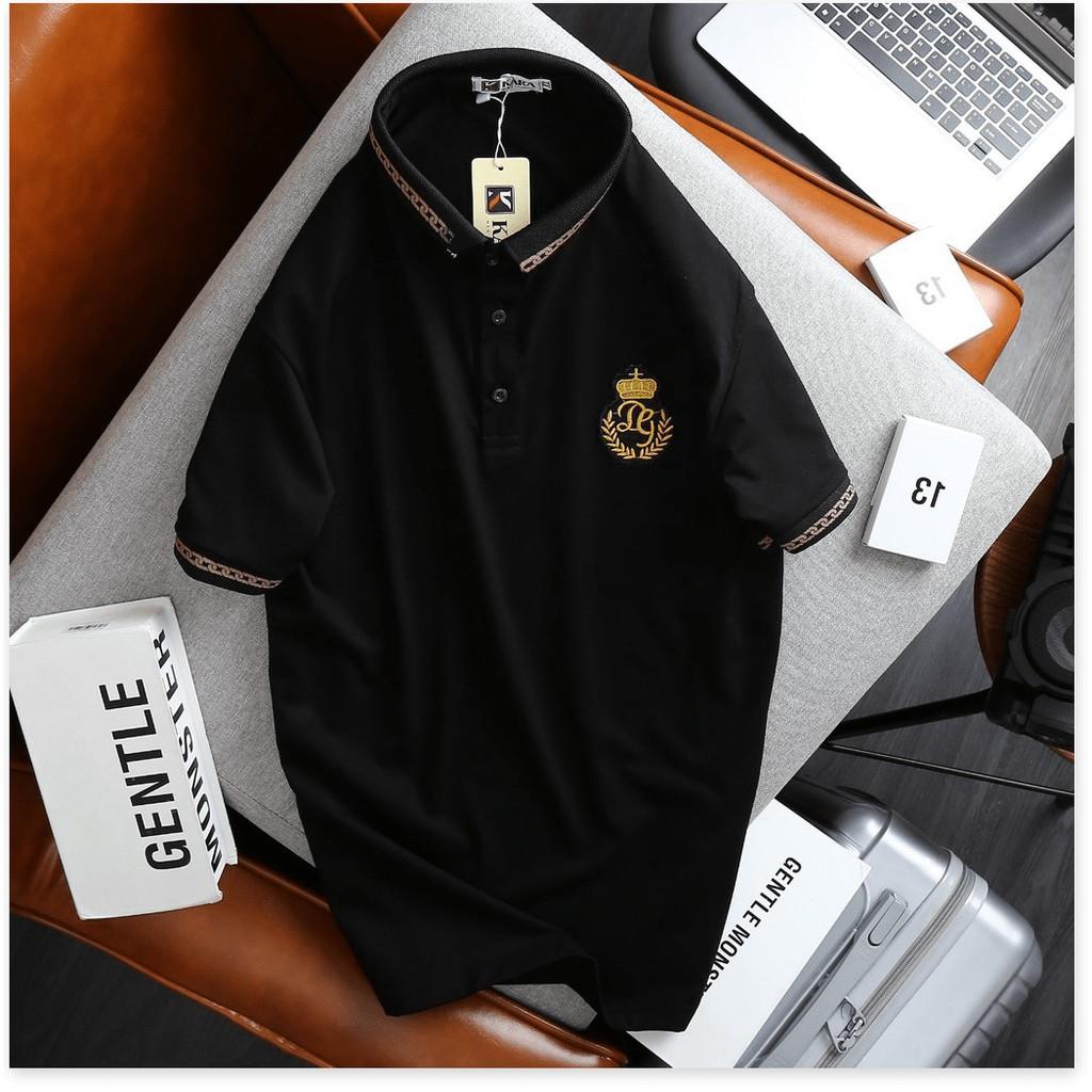 ÁO THUN CỔ TRỤ NAM NỮ,MÀU SẮC SANG TRỌNG,THIẾT KẾ HỌA TIẾT SIÊU NGẦU LANA FASHION