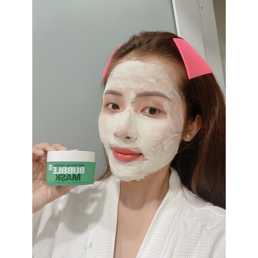 Mặt Nạ Bong Bóng Thải Độc Da So Natural Pore Tensing Carbonic Bubble Mask 130g