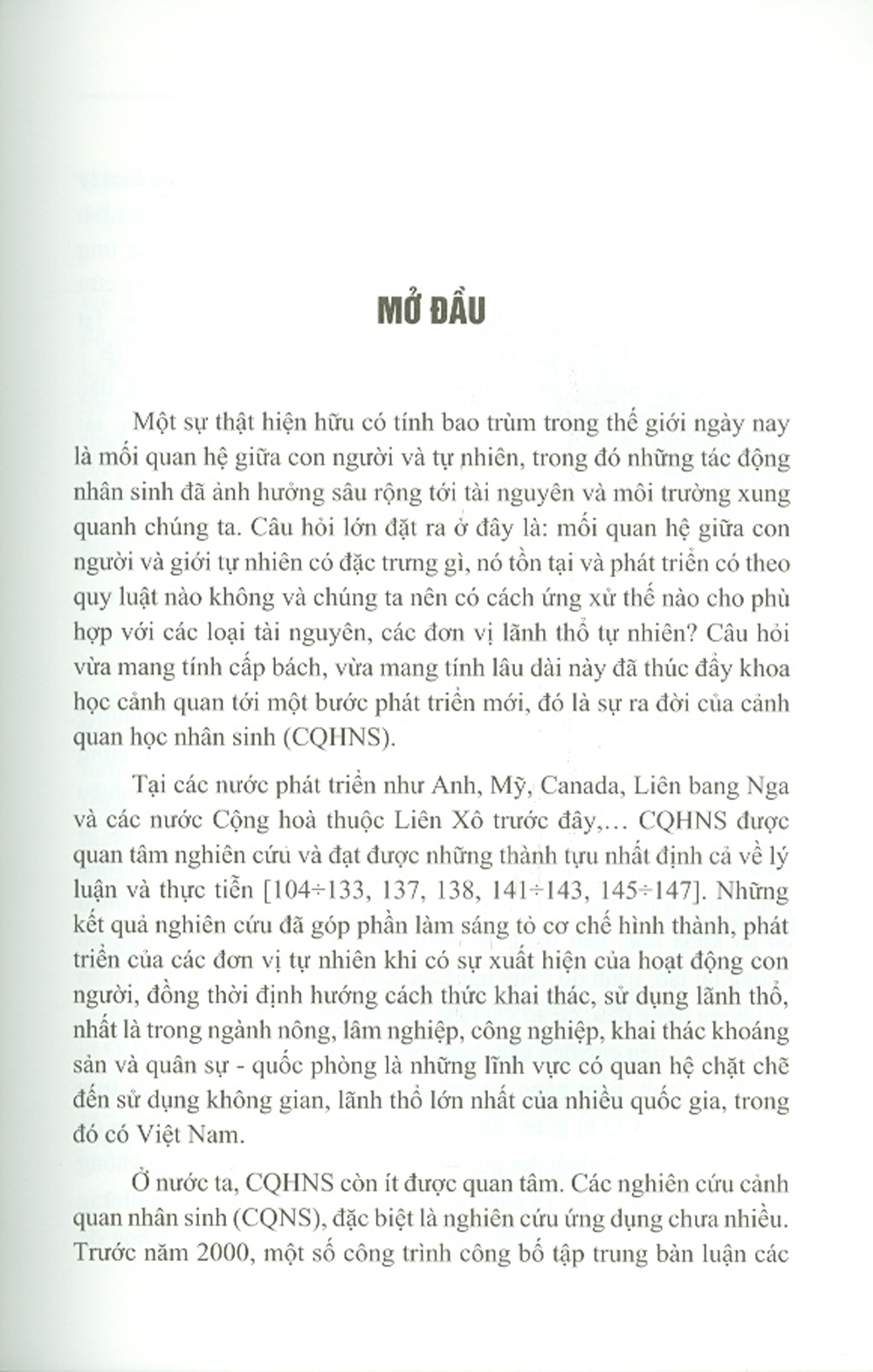Giáo Trình Cảnh Quan Học Nhân Sinh: Cơ Sở Phương Pháp Luận Và Ứng Dụng Thực Tiễn _ Bìa Cứng