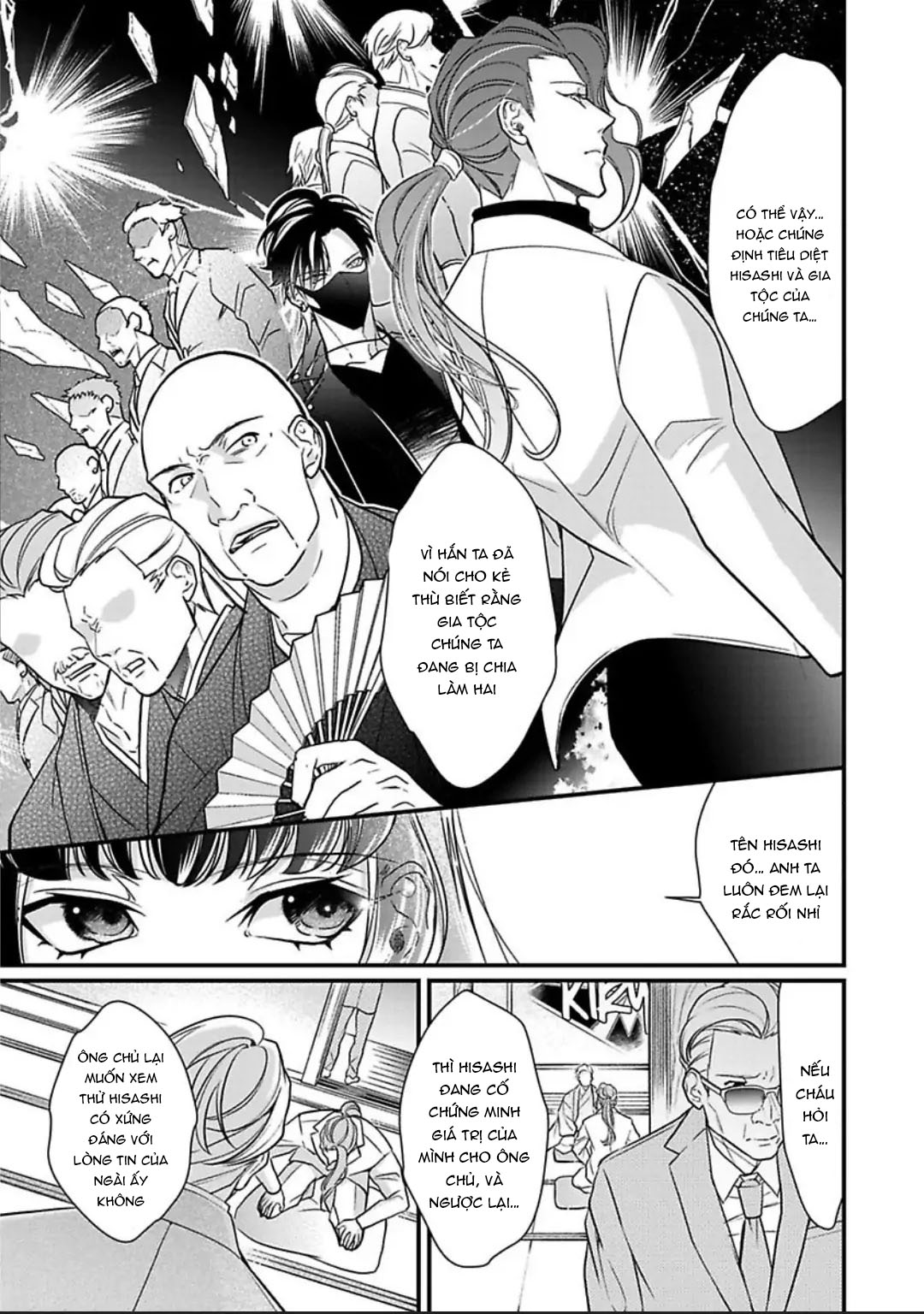 thủ lĩnh yakuza không hề che giấu khao khát độc chiếm tôi chapter 7.1 12