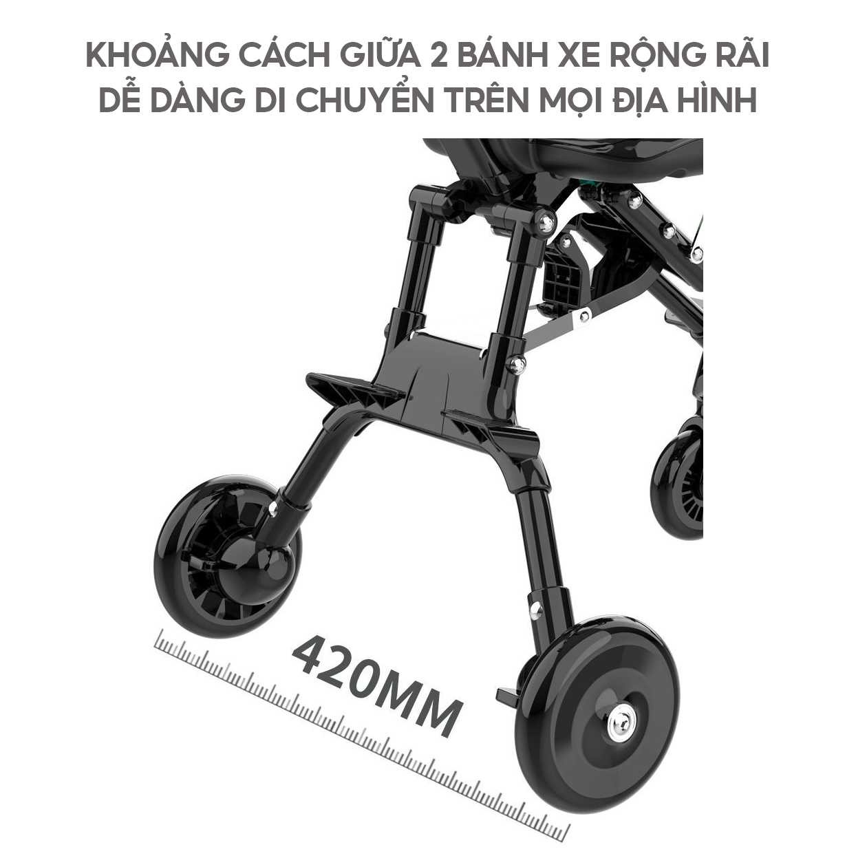 Xe Đẩy Em Bé Xe Gấp Gọn Tiện Lợi Khi Đi Du Lịch Và Ra Ngoài Trọng Lượng Siêu Nhẹ