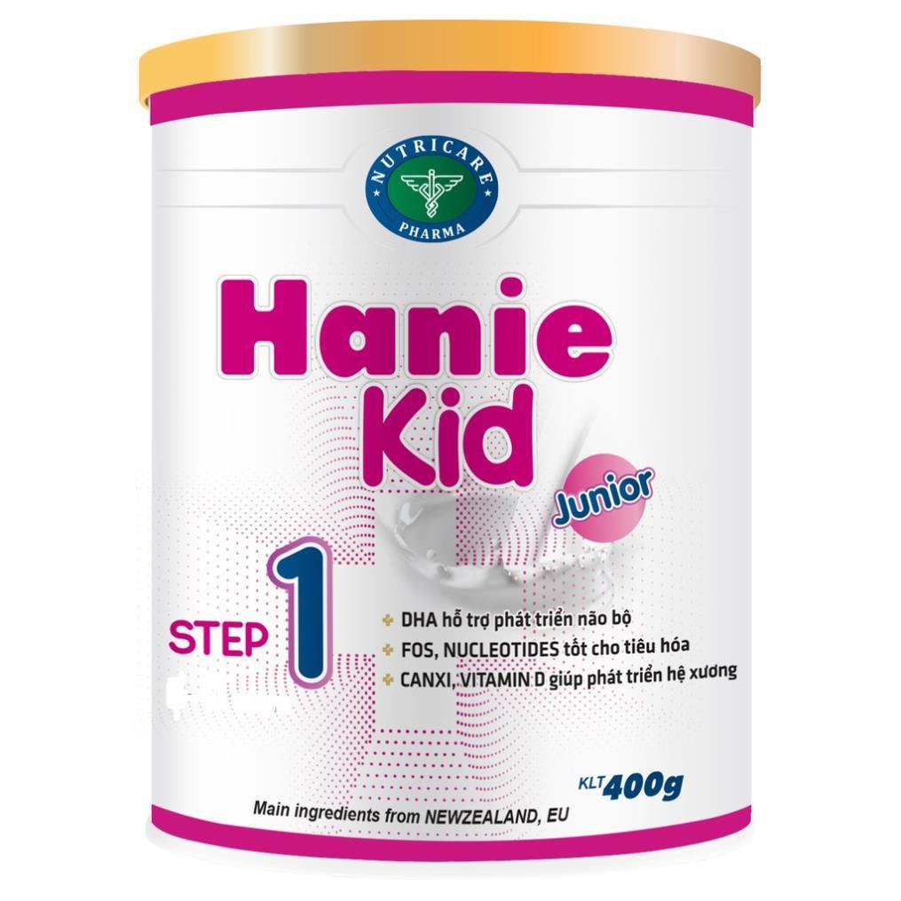 Sữa Hanie Kid 1 cho trẻ biếng ăn, suy dinh dưỡng từ 0-6 tháng