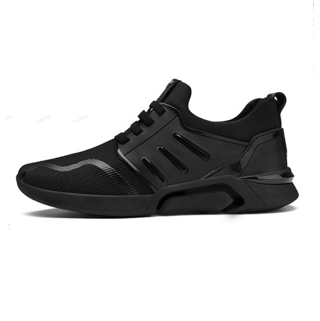 Giày Thể Thao Nam Giày Sneaker Nam GSPI09 Fuill Đen Vải Lưới Thoáng Khí