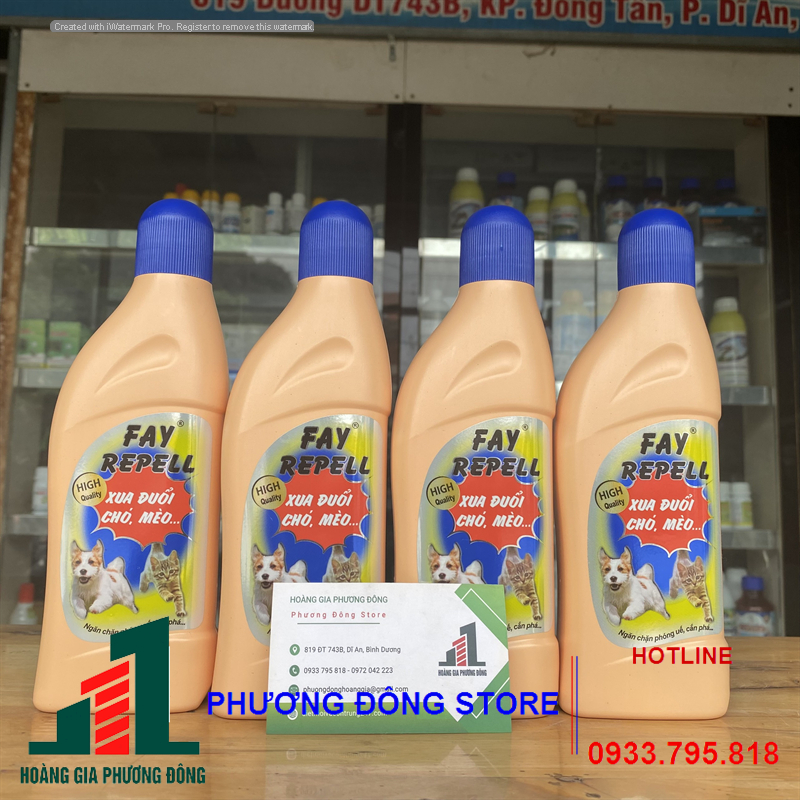 Ngăn chó mèo phòng uế Fay Repell