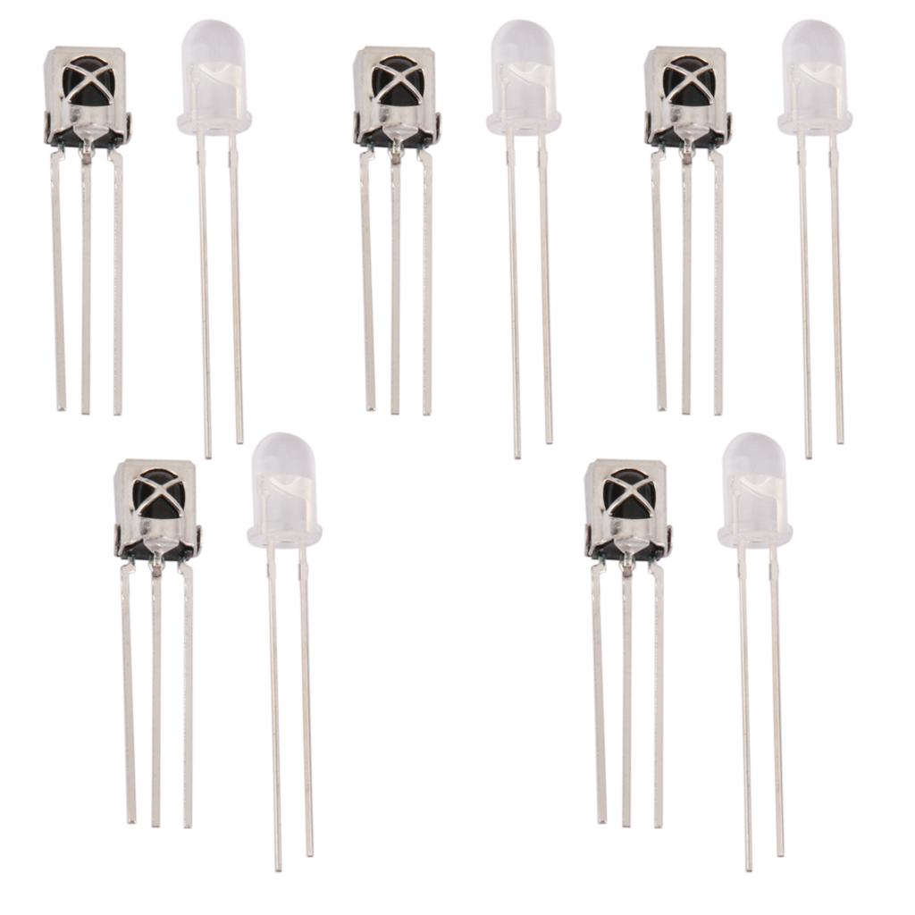 5Pairs Universal Remote Control Module CHQ1838 Infrared Receiver Transmitting