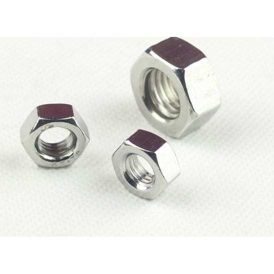 Vít pake M5 đầu dù + Ecu thường,combo 100 bộ inox 201