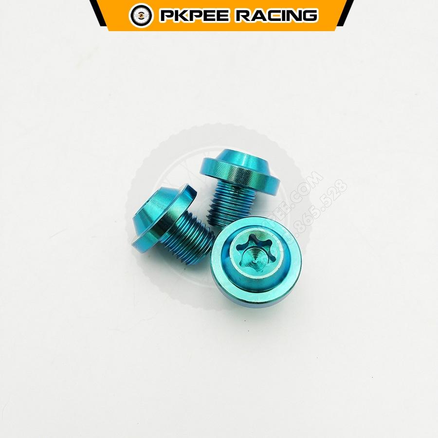 Ốc Chân Gương/Kính Titan Gr5 10li10 Đầu Dù Gắn Wave, Dream, Sirus, Winner, Exciter Và Nhiều Dòng Xe Tương Thích - PKPEE