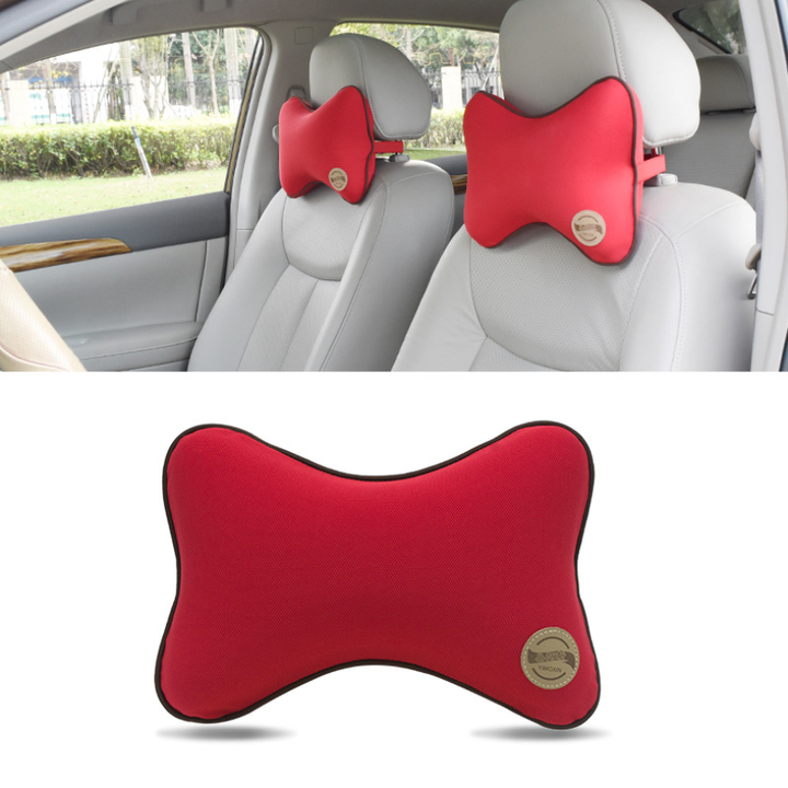 Gối Tựa Đầu Xe Hơi, Ô Tô Cao Cấp Chất Liệu 100% Cao Su Non - 6 màu - Mã: DC-TC02