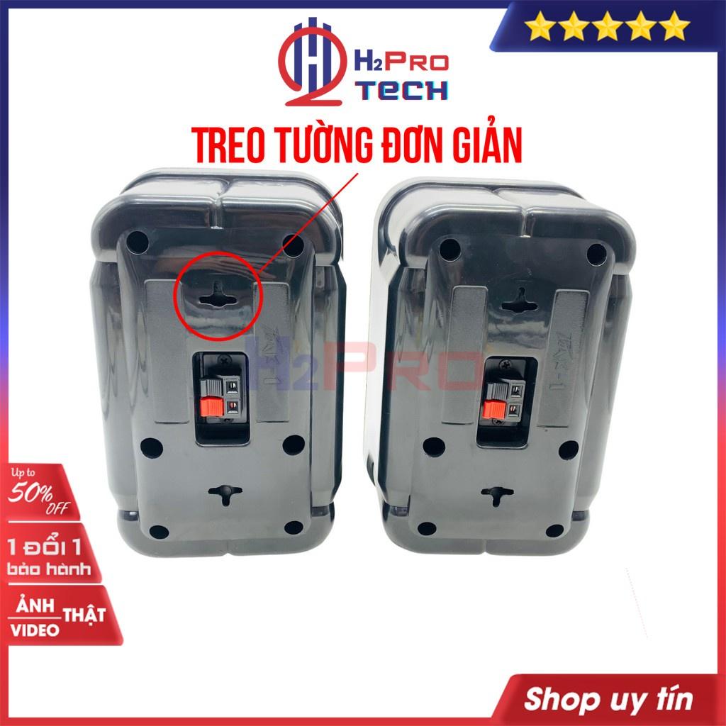 2 Loa Lời Karaoke, Loa Treo Tường Peak1 Bass 12 200W-8 Ôm, Nghe Hay, Dùng Cho Quán Cafe, Nhà Hàng-Tặng 6M Dây-H2Pro Tech